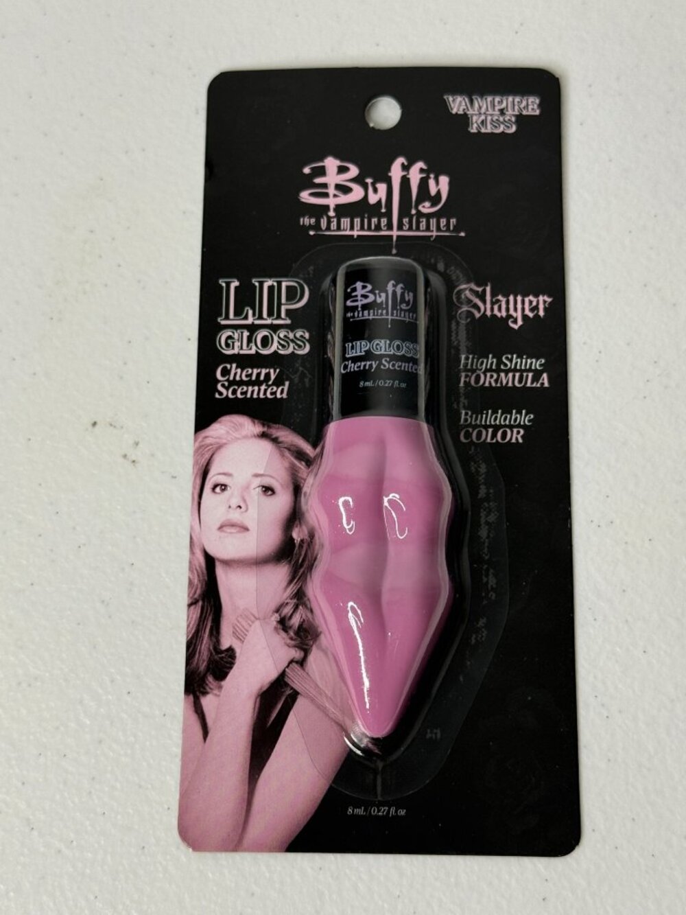 Buffy Vampire Slayer Vampire Kiss Cherry Scented Lip Gloss Y2K Gothic